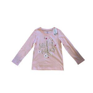 Carter's Sister Vibes Shirt NWT Size 6-6x